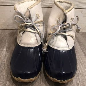 GUC Jack Rodgers Duck Boots Size 10 - Runs Wide!